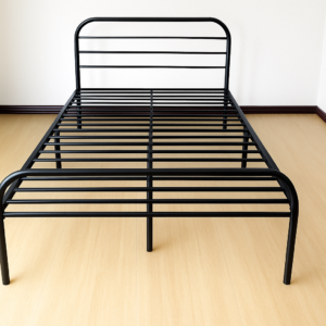 Metal double bed